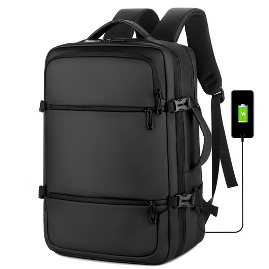 Multifunctional waterproof charging backpack