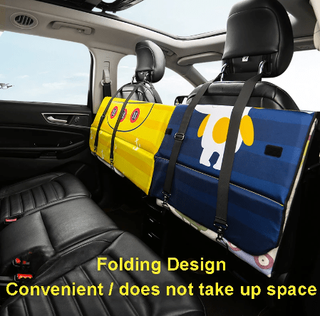 pipicars Car rear seat folding bed sleeping pad