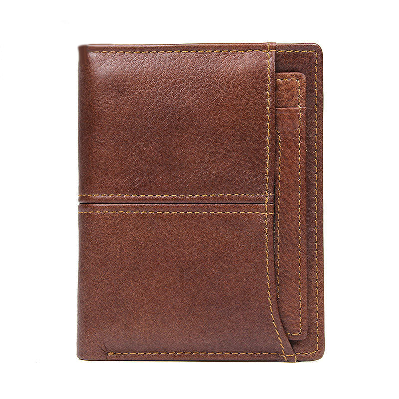 Fashionable men's leather wallet