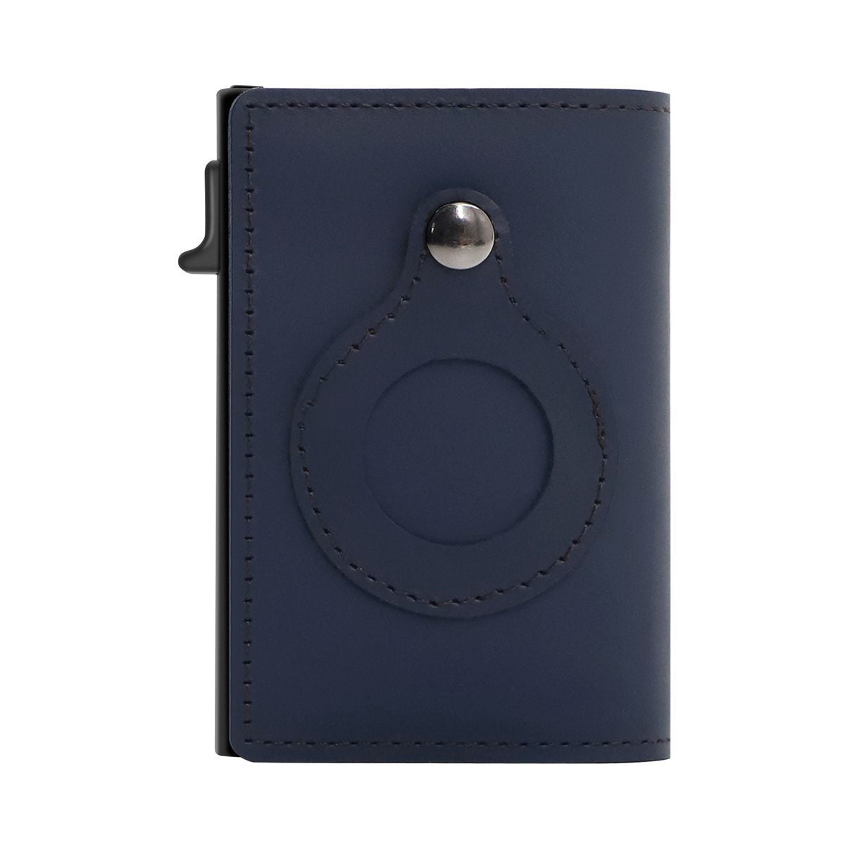 Pop-up leather anti-theft wallet