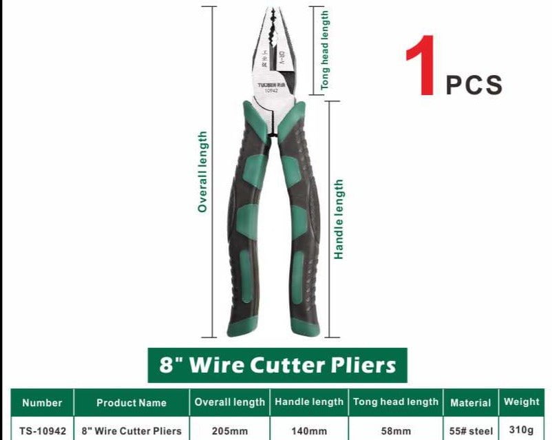 pipicars Store 6''/8''/9'' Multifunction Pliers Set Combination