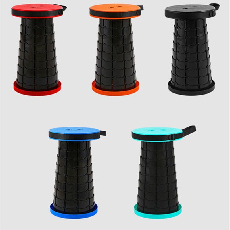 pipicars Folding Plastic Camping Stool