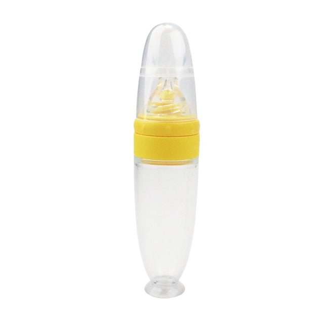 pipicars Baby Feeding Spoon Bottle Silicone Food Supplement