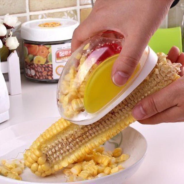 pipicars Corn Stripper With Measuring Cup Cob Cutter