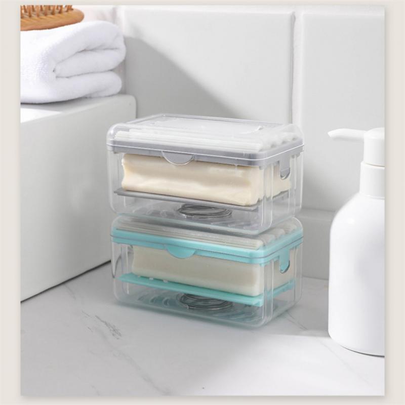 pipicars (1PCS)  Multifunctional Laundry Soap Dish Rub-free Soap Box