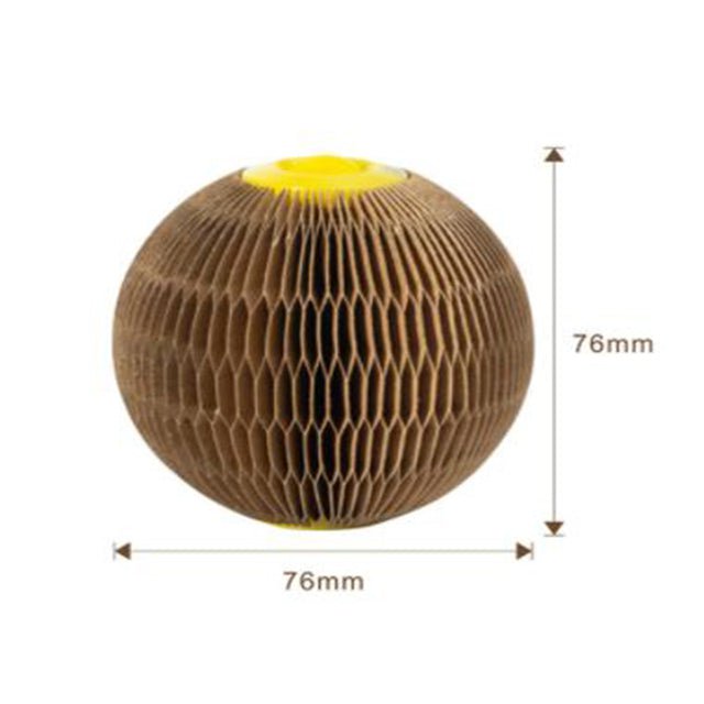 pipicars Funny Pet Cat Scratching Board Round Shape