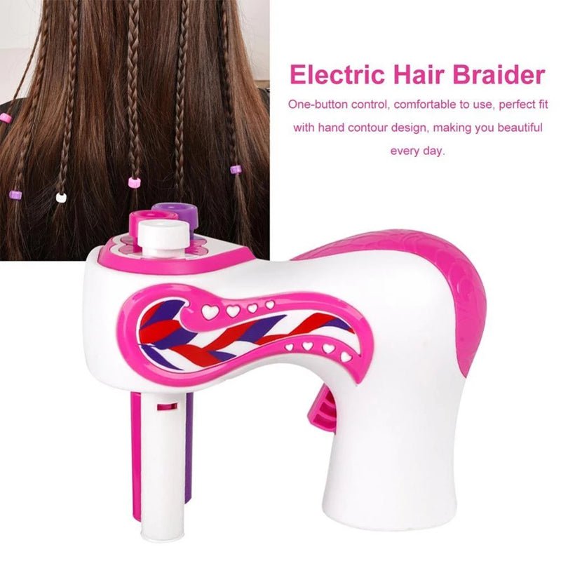 pipicars Electric Girl Automatic Hair Braider Hair Weave Machine