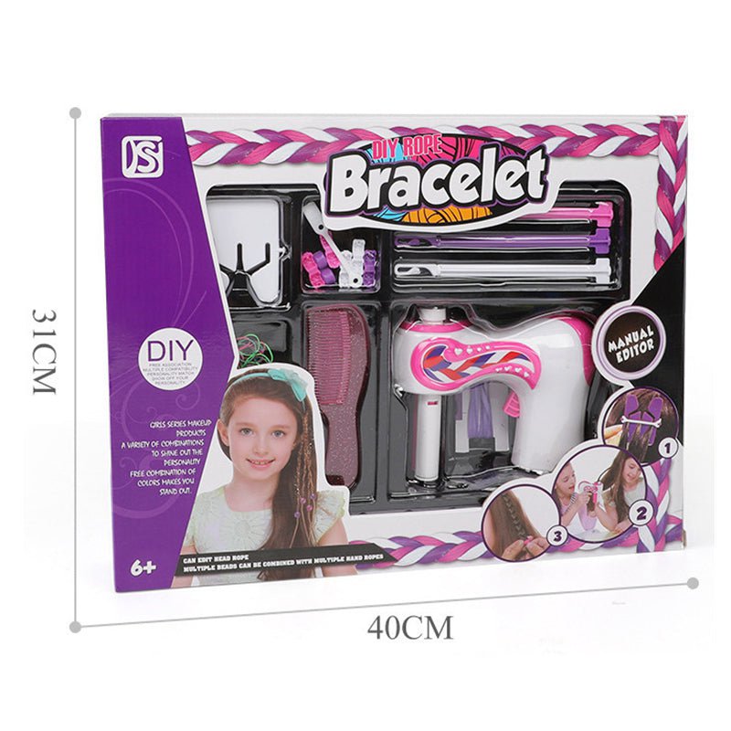 pipicars Electric Girl Automatic Hair Braider Hair Weave Machine